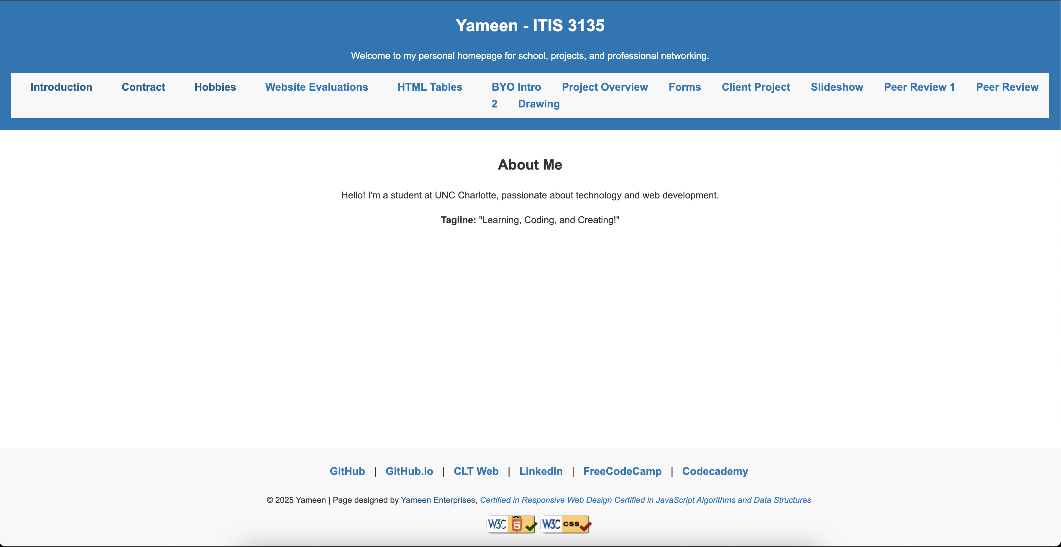 Portfolio Website